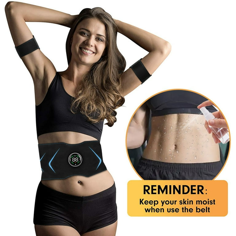 EMS Trainer ABS Stimulator Machine, USB Rechargeable Abdominal