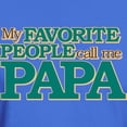 thumbnail image 3 of CafePress - My Favorite People Call Me Papa Dark T Shirt - Men's Classic Graphic Cotton T-Shirt, 3 of 4