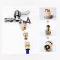 thumbnail image 3 of Adaptador de grifo de cocina, adaptador de grifo de jardín, conector de grifo de latón desmontable, conector de tubería de junta universal tres en uno, 3 of 5
