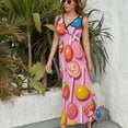 thumbnail image 6 of Candy Pattern Rainbow Lollipop Sleeveless Dress Summer Women Clothes Dress for Pregnant Women Dresses, 6 of 9