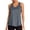 Light Blue, variant on Racerback Yoga Tank Top, Women's Loose Fit Mesh Workout Shirt, Sleeveless Athletic Gym Tee for Running & Training