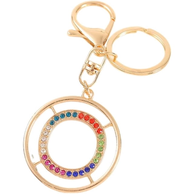 Letter Keychain,26 Letters A-Z Decorative Letter Keychain,Name Keychain for Women Girls Men Teenager Gift