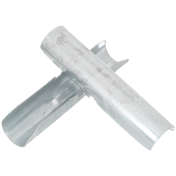 UPGRATOR 2Ud Conector De Para De Metal Plata Con Clásico Y Fácil Instalación