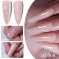 thumbnail image 4 of LILYCUTE GEL De Extensión Rápida Uñas Nude Rosa Brillo Remojo De Arte Semi Permanente, 4 of 4