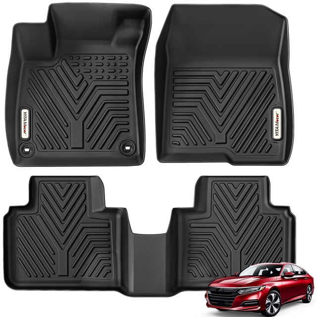 Alfombrillas YITAMOTOR Custom Fit Honda Accord 2018-2022 negras