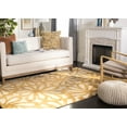 thumbnail image 4 of Safavieh Dip Dye Jessamine Floral Wool Area Rug, Beige/Gold, 6' x 9', 4 of 12