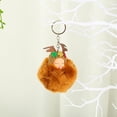 thumbnail image 4 of Gibobby Llavero de lana de peluche de Navidad muñeco de peluche colgante de ángel pequeño juguete de peluche de Navidad para regalo(Verde), 4 of 5