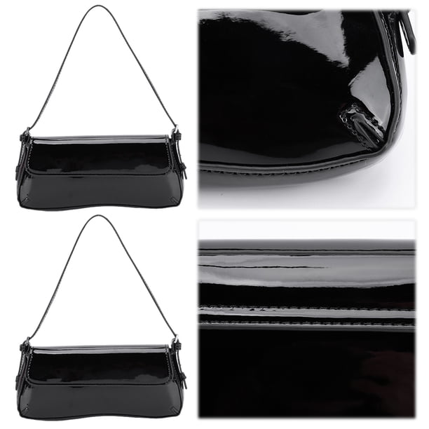 Bolso Hombro Elegante Y Sencillo Billete Mano Retro Concha Baguette Unde ()