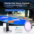 thumbnail image 5 of Luces LED para piscina con wifi Tuya, lámpara subacuática RGB para piscina de 18 W, 25 W, 35 W y 12 V, con relleno de resina IP68, proyector LED de color RGB para piscina, 5 of 5