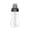 Black, variant on XKHBDL Transparent Squeeze Bottle with 5-Hole Nozzle & Measurement Marks, Reusable Condiment Dispenser for Ketchup, Mustard, Salad Dressing, Oil & Vinegar