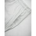 thumbnail image 4 of Men's 2 Piece Outfits Colorblock Crewneck Short Sleeve Tee Elastic Waist Pants Set Tracksuits White M, 4 of 5