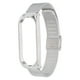 thumbnail image 1 of Correa de metal compatible con Xiaomi Mi Band 6 Smartwatch, repuesto de correa de acero, accesorios para pulsera, color plateado, 1 of 14