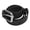 Black, variant on YAHHU Adjustable Silicone Diving Weight Belt with Stainless Steel Quick Release Buckle for Scuba Diving Spearfishing and Freediving Water Sports Equipment, 51.18 inches / 1.3 meters, White