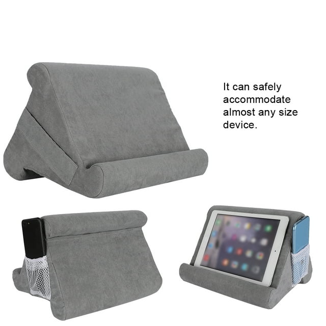 Lap Multi Angle Reading Holder Desktop Stand Soft Pillow for Mobile Phone Tablet Book E Reader