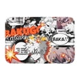 thumbnail image 2 of My Hero Academia Bathroom Rugs, Anime Welcome Door Mat, Non Slip Mat, Front Door Mat For Bedroom Living Room, Super Absorbent Flannel Rugs, Home Decor, 16*24 Inch, 2 of 9