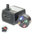 thumbnail image 1 of Submersible Water Pump with 4 LED Lights for Fountain Pool Garden Pond Pool With 4 LED Lights Fountain Pool Garden Pond Swimming Pool Submersible Water Pump Durable  US, 1 of 4