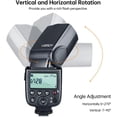 thumbnail image 3 of Godox V850II GN60 2.4G 1/8000s High-Speed Sync Camera Flash with 2000mAh Li-ion Battery，1.5s Recycle time Compatible for Canon,Nikon,Pentax,Olympus,Fuji, etc. for Wedding Portrait Studio Photography, 3 of 7