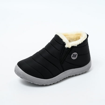 

Byte Legend Women s Winter Flat Heel Warm Casual Velvet Snow Boots