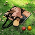 thumbnail image 6 of Cute Witch Frog Waterproof Picnic Blanket with Foldable Zipper, Suitable for Outdoor Use, Suitable for Travel, Camping, Beaches, Parks, Grasslands, Picnic Blanket Accessories, 6 of 8