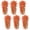 Orange, variant on Elainilye Realistic Outdoor Artificial Hanging Vines, Garden Wall Morning Glory Decor, Simulated Flower Vines for Patio Landscaping, Home Exteriors, Vertical Garden Spaces
