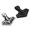 Black, variant on MATROOY Odins Ravens Huginn Muninn Necklace Stainless Steel Norse Viking Axe Pendant-Black