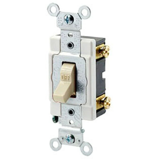 Leviton 1221SI 20Amp, 120/277Volt, Toggle SinglePole AC Quiet
