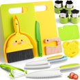 thumbnail image 1 of Set de cocina Yeeammk Kids Kitchen Utensilios de cocina, 18 piezas para niños, 1 of 7