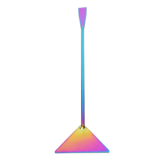 Espátula de arena larga para acuario, aplanador de sustrato de suelo y arena para pecera de acero inoxidable, 32cm