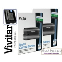 2-Pcs Hi Capacity EN-EL15 Battery For Nikon D7200 D7100 D7000 D810 D800