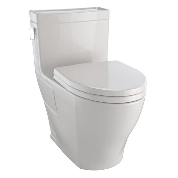 Toto Ms624124cefg Legato 1.28 Gpf One-Piece Elongated Toilet - Beige
