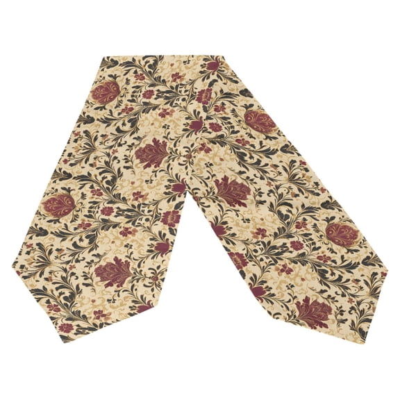 Ryvnso Retro Flower Table Runner Tablecloth Home Decoration 13 x 70 inches