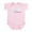 Petal Pink, variant on CafePress - Aubrey Infant Bodysuit - Baby Light Bodysuit, Size Newborn - 24 Months