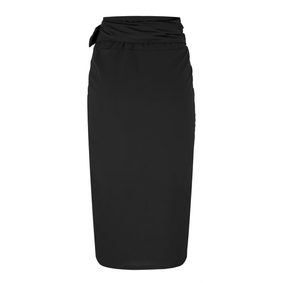 Vedolay Skorts Skirts For Women Womens Pocket Skirt,Black XL