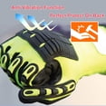 thumbnail image 4 of Guantes de trabajo NMSafety anti vibración y resistentes al corte ANSI A6, 4 of 8