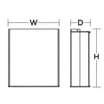 thumbnail image 2 of IDS09101600L41SN-AFX-Ideal - 10.2 Inch 15W 1 Led Wall Sconce, 2 of 2