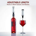 thumbnail image 2 of Ivation Portable Electric Wine Bottle Aerator for Bottle or Glass, 2 of 9
