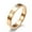 4mm Rose Gold, variant on 316L Stainless Steel Roman Numerals CZ Band 3mm/4mm Mens Women's Ring Size 5-11
