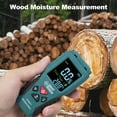 thumbnail image 2 of Testeur d'Humidité, Mètre Type Broche avec Herbes avec Taille Modes d'Humidité Bois avec 4 Modes d'Humidité Poche Testeur d'Humidité avec Écran Lcd Testeur d'Humidité Papier Bois, 2 of 7