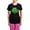 With Pink Pant, variant on CafePress - Shamrock Women's Dark Pajamas - Women's Short Sleeve Print T-Shirt and Pants Dark Cotton Pajama Set