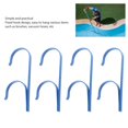 thumbnail image 3 of Pool Pole Hanger, Premium Aluminum Alloy, Multifunctional, Easy Installation, Compact Size, Suitable For Swimming Pool Accessories, Garden Tools, With Hook Fixing, 3 of 8