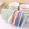 thumbnail image 2 of CSChome Towels Small Square Towels Set - 2Pcs Soft Highly Water Absorption, Non-Fading Quick Dry Hand Wipe Towels for Bathroom Supplies, 2 of 7