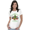 thumbnail image 3 of Smurfs Holiday Christmas Cheer Women's Plus Size Shirt Brisco Brands 2X, 3 of 5