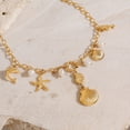 thumbnail image 3 of NICKSUN Shell Necklace Shell Conch Starfish Charm Necklace Boho Summer Necklaces Beach Jewelry for Women, 3 of 6