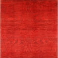 thumbnail image 1 of Ahgly Company Machine Washable Indoor Square Industrial Modern Red Area Rugs, 4' Square, 1 of 7