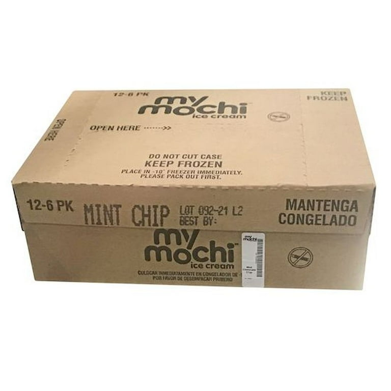 My Mochi Japanese Ice Cream - Mint Chocolate Chip, 9.1 Ounce, 12