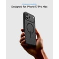 thumbnail image 2 of Funda Spigen para iPhone 17 Pro Max Ultra Hybrid MagFit Frost, negra, 2 of 7