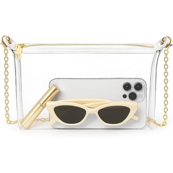 GASTROPOD Clear Bag for Stadium Events,Clear Purses for Women Stadium Crossbody,Transparent Handbag for Concerts&Sports Fan