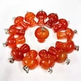 thumbnail image 2 of HOOUN 50pcs Natural Red Agate Stone Mushroom Pendants Prism Magic Wand Energy Amulet, 2 of 9
