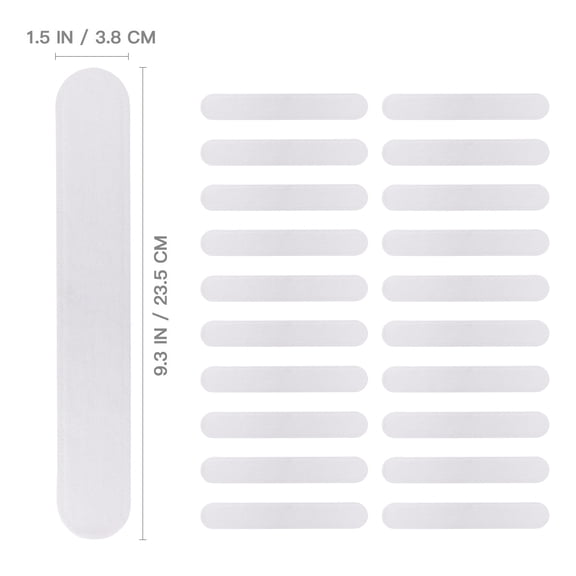 Milisten 20-Pack Hat Size Reducer Inserts Paper Material for Comfortable Fit and Quick Drying, Adjustable Hat Fit Accessories