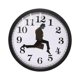 thumbnail image 1 of Reloj de pared moderno Sunnimix 10 pulgadas silencioso decorativo Negro, 1 of 8